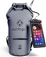 Vista 32 de Earth Pak Waterproof Dry Bag with Zippered Pocket - Waterproof Dry Bag Backpack Keeps Gear Dry