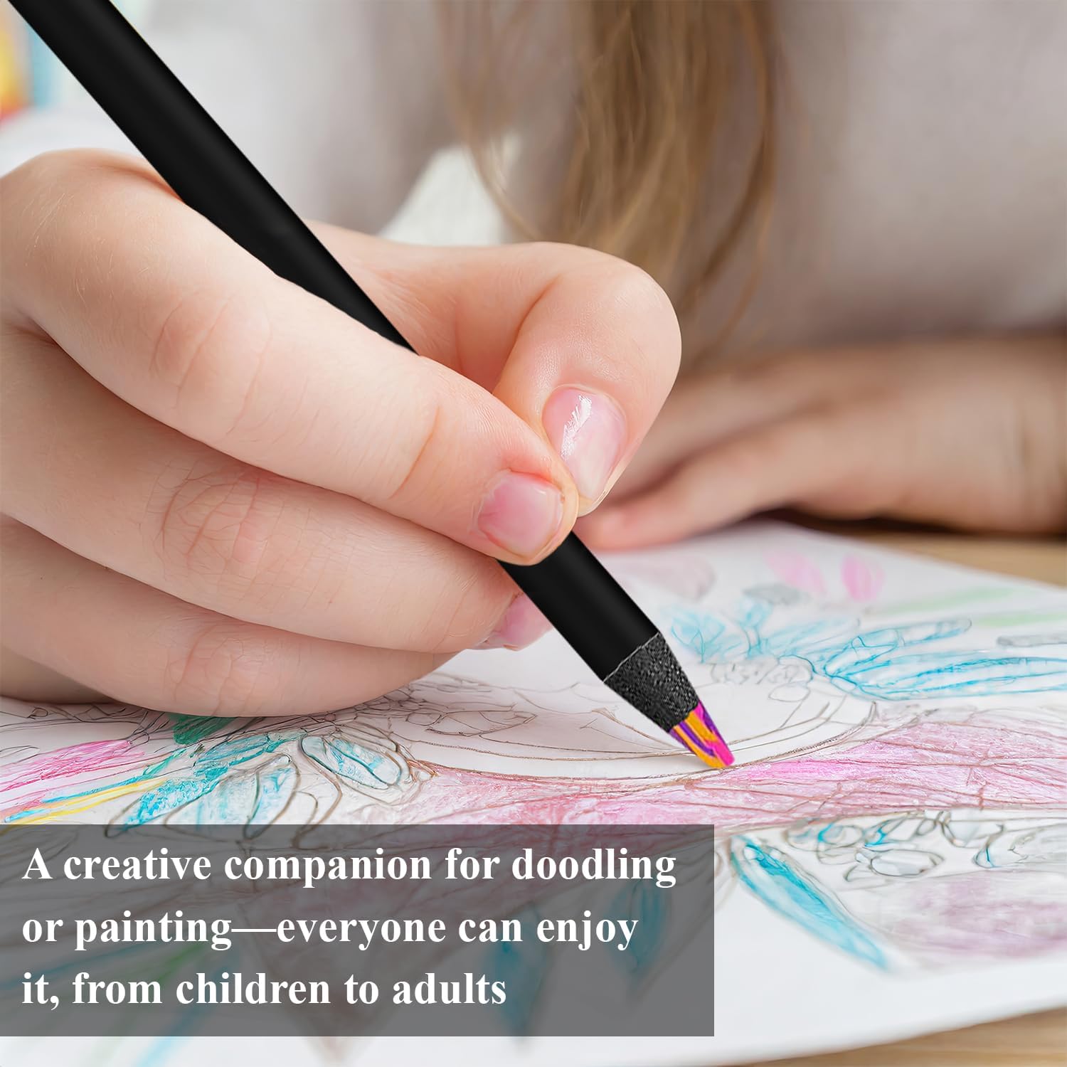 Art Supplies,12-Color Rainbow Colored Pencils Set, Teen Girl Gifts Trendy Stuff, Arts and Crafts for Kids Ages 8-12, Gifts for 5-12 Year Old Girl, Party Favors for Kids 8-12.