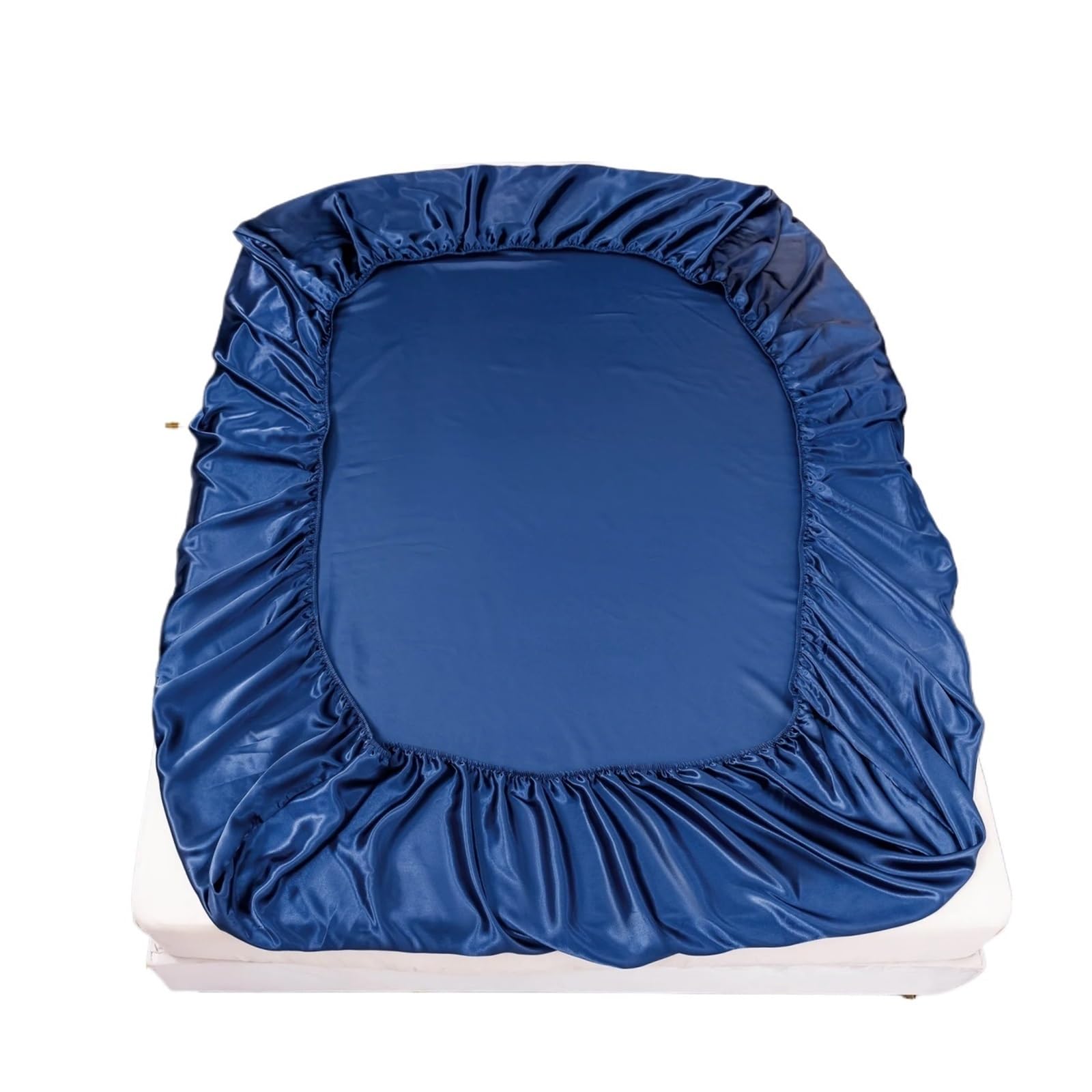 Drap-housse en satin de soie fini le drap qui glisse du lit Twin