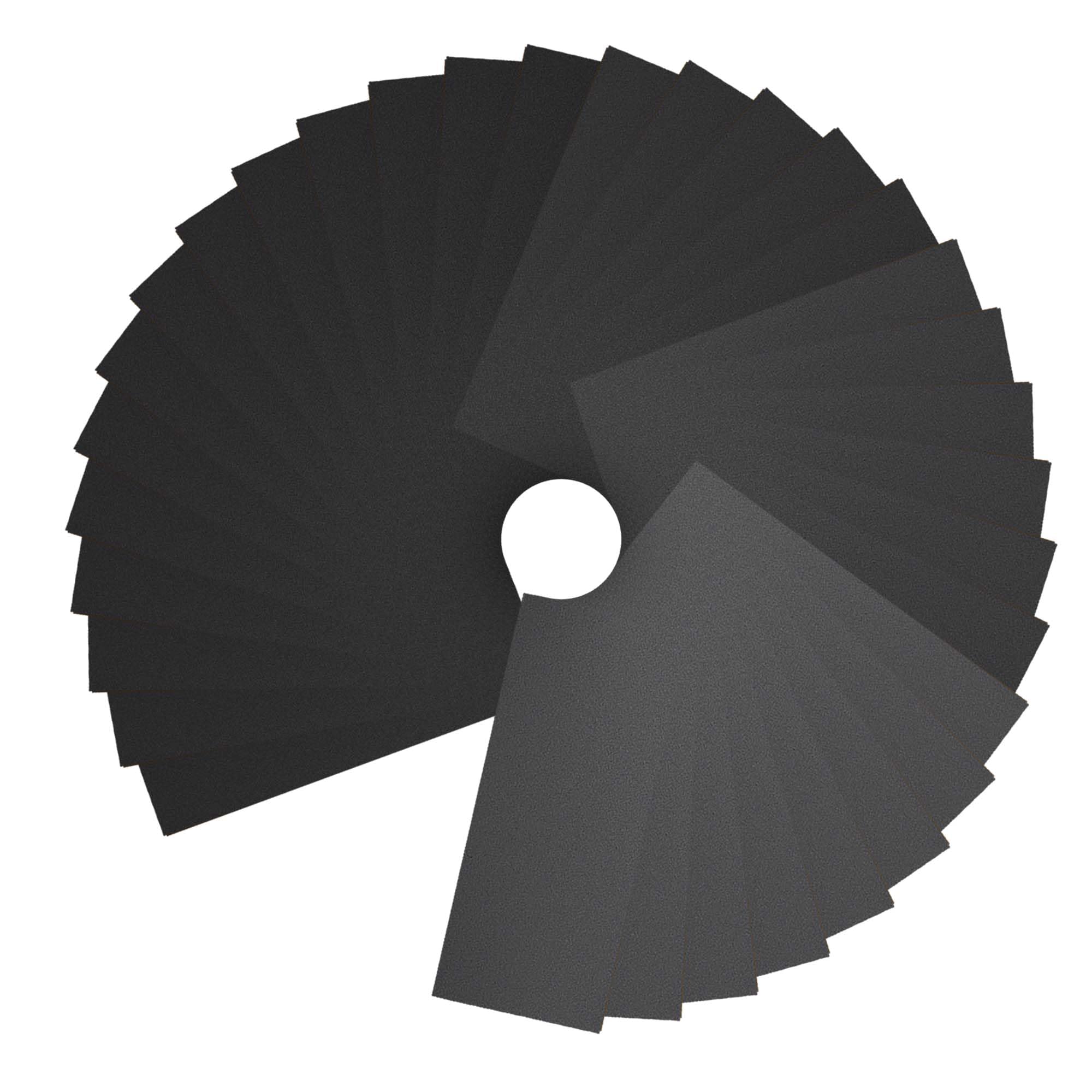 AXIOMIX Sandpaper 120–3000 Grit Assorted Pack – Wet & Dry Abrasive Sheets for Wood, Walls, Metal & Automotive Finishing.