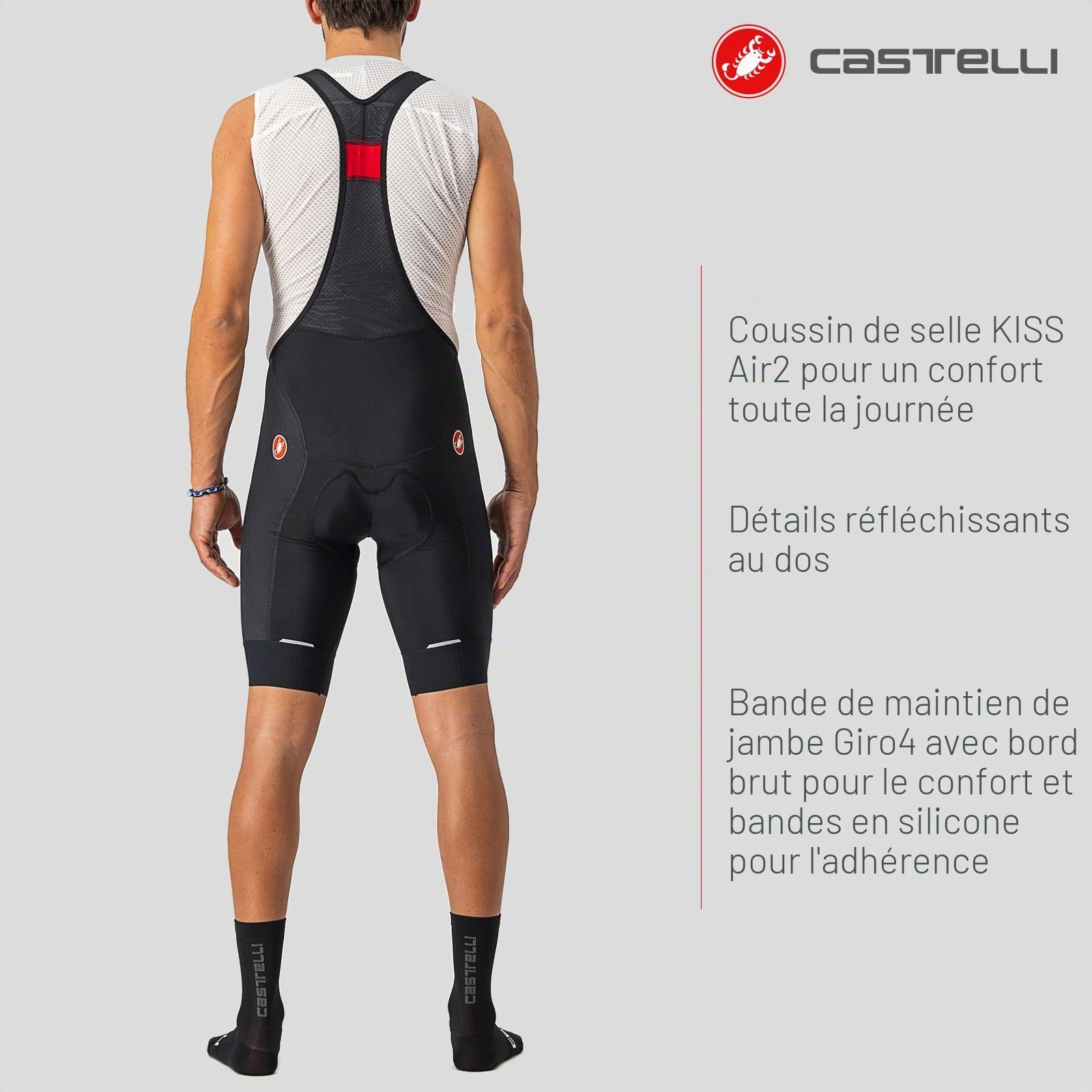 Castelli Competizione Bib. - Shorts - Bermuda Shorts - Homme