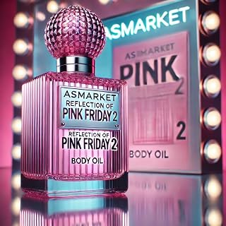 Comparable to Pink Friday #2 Alcohol-Free Perfume Oil – 8ml Travel Size Roll-On Glass Bottle, Long Lasting Fragrance, 98% True-to-Scent, Clean Scent Perfume, Main Accords - Fruity, Powdery