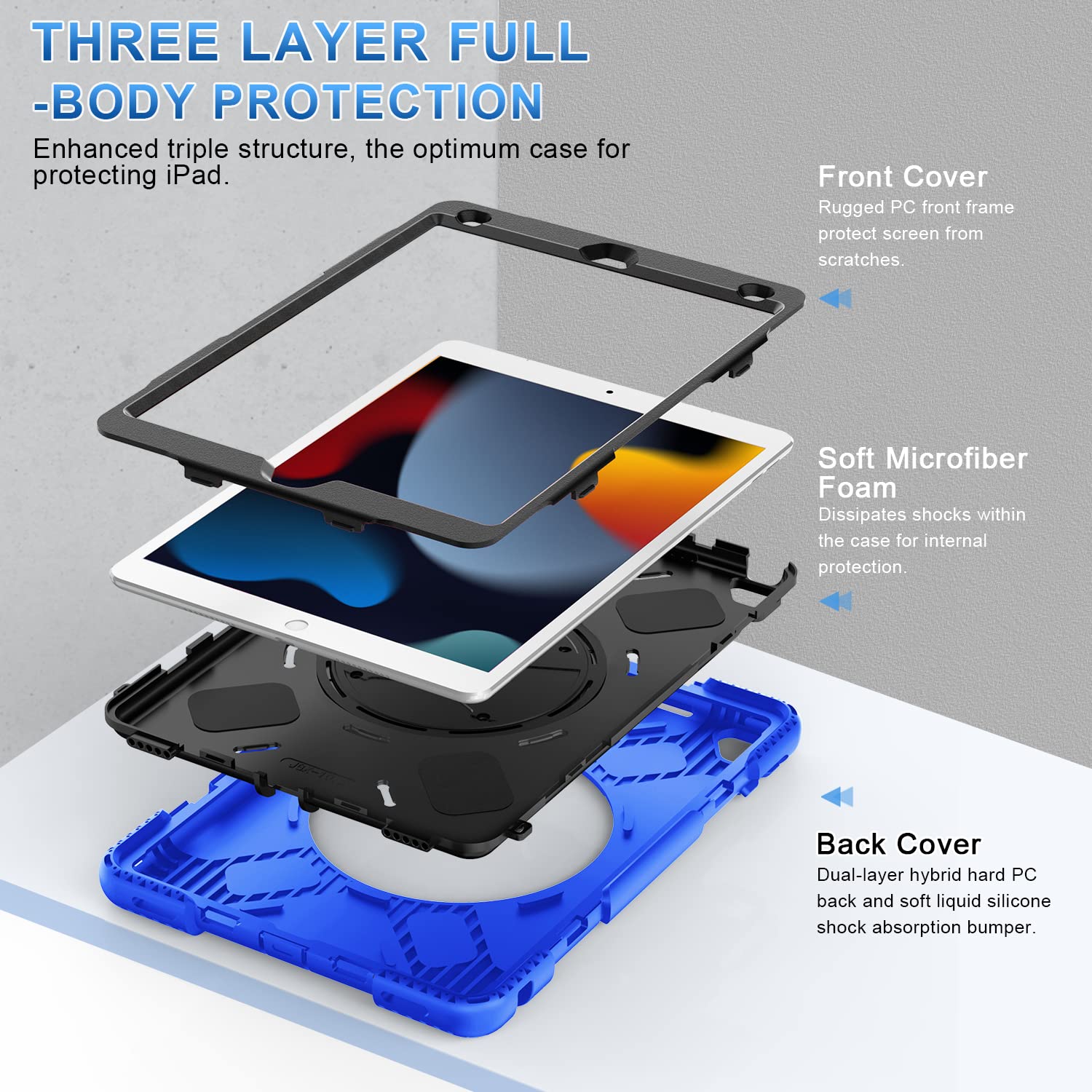 Funda Híbrida Ristente A Prueba De Golp 3 En 1 – Compra