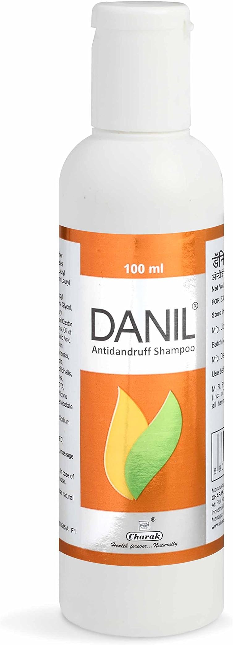 Charak Pharma Danil Anti Dandruff Shampoo - 100 ml