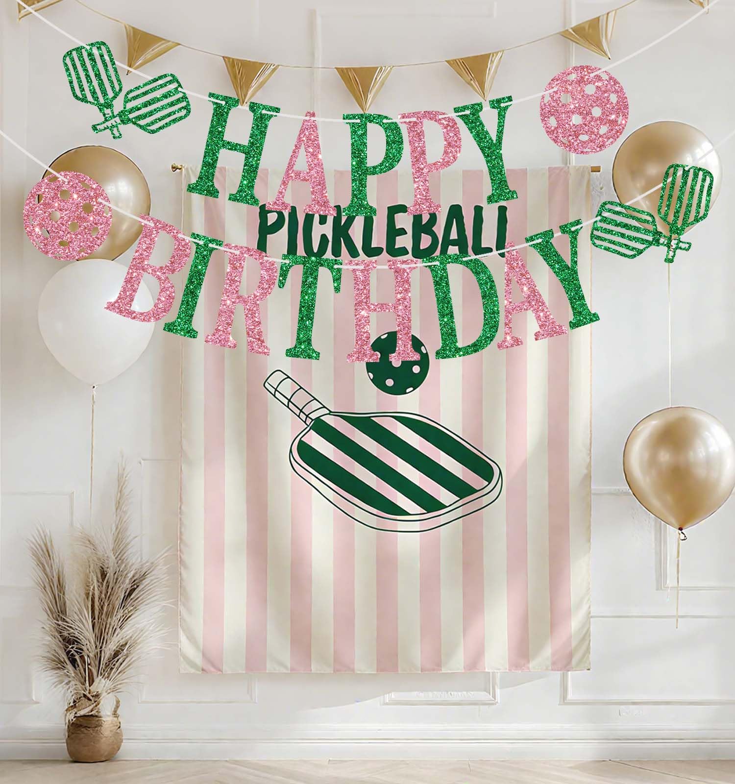 Decorazione Festa Tema Sport Biglietto Di Compleanno 3D Pop-Up Con Tema Pickleball - Regalo