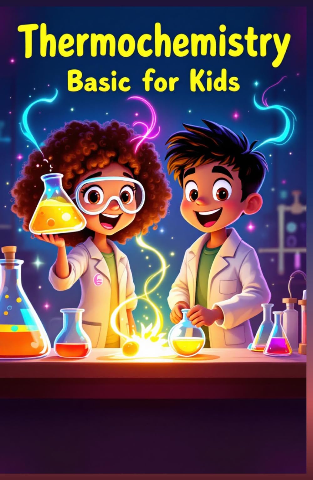 Thermochemistry Basic for Kids: Heat Energy, Chemical Reactions, Enthalpy and Entropy Explained for Young Scientists in Grades 3 to 6 (Chemistry Book For Kids)