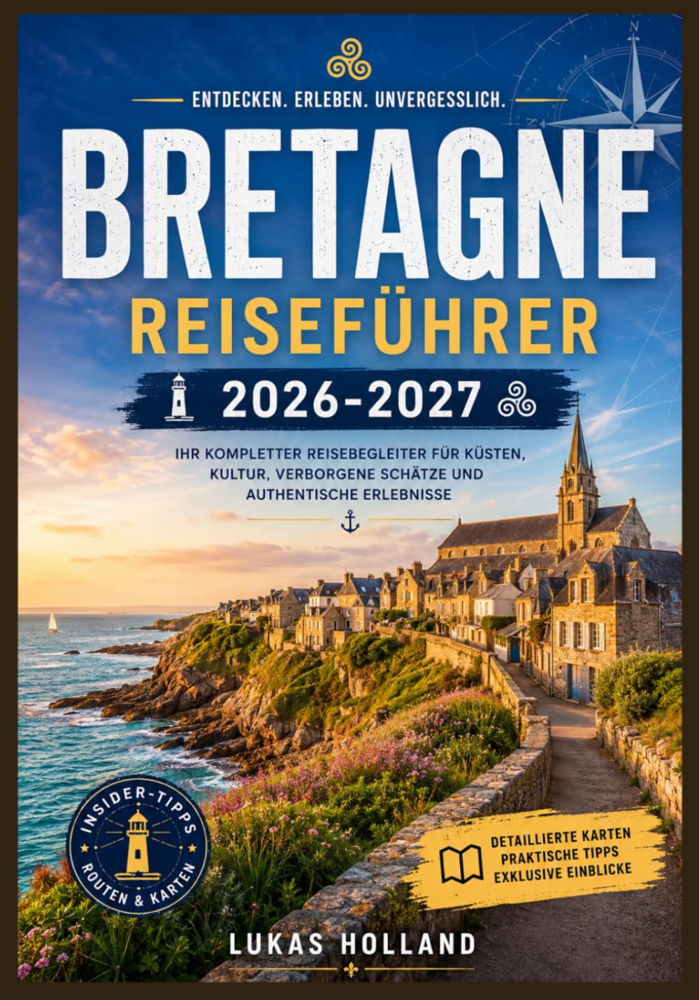 BRETAGNE REISEFÜHRER 2026-2027: Ein vollständiger Begleiter zu mittelalterlichen Städten, Gezeiteninseln und der zerklüfteten Finistère-Küste