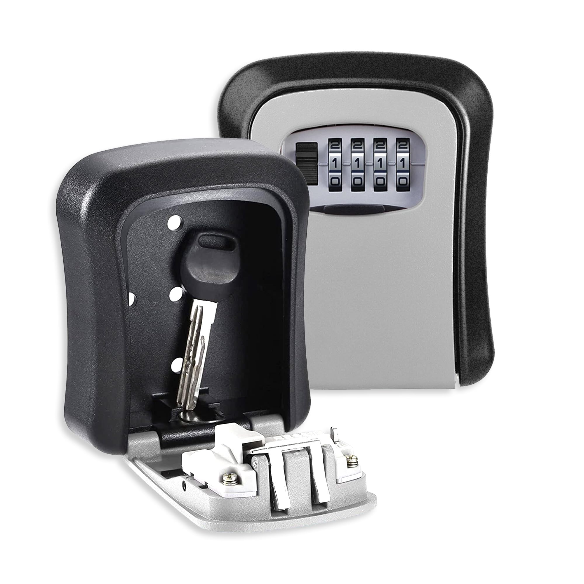 oddpod™ Combination Key Safe Box/Key Safe Lock Box Outdoor Storage Box with Code Combination Password Security Lock CH-806 (Grey)-picture-12