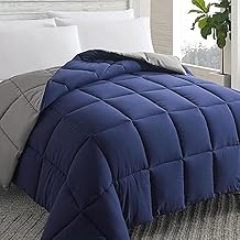 Snooze, Double face winter quilt, 180 * 200 cm, Blue*Dark Grey
