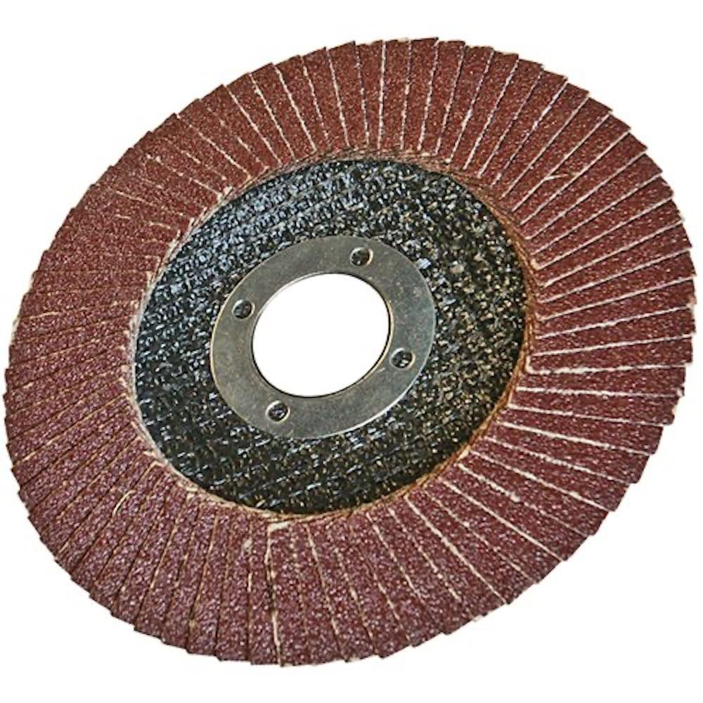 Silverline (675271) Aluminium Oxide Flap Disc 125mm 60 Grit