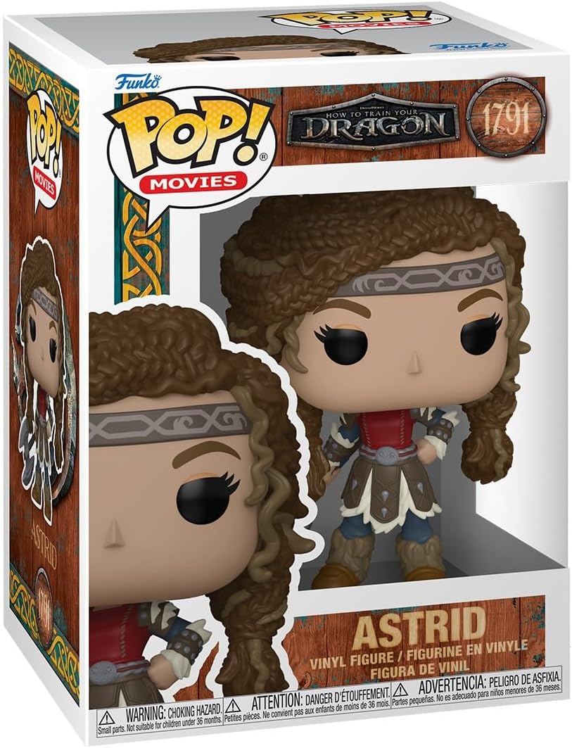 Funko Pop! Movies: How to Train Your Dragon Live Action - Astrid - Collectable Vinyl Figure - Gift Idea - Official Merchandise - Toys for Kids & Adults - Model Figure for Collectors and Display