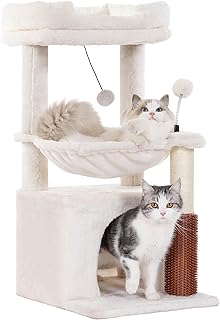Cat Cat Tree with Hammock & Condo