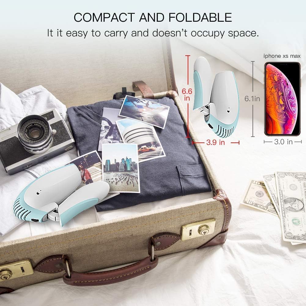 Cordless Hair Dryer - Only Cold Wind Battery Operated Hair Dryer - Rechargeable Portable Hairdryer for Indoor, Outdoor, Camping, Tourism - Image 4