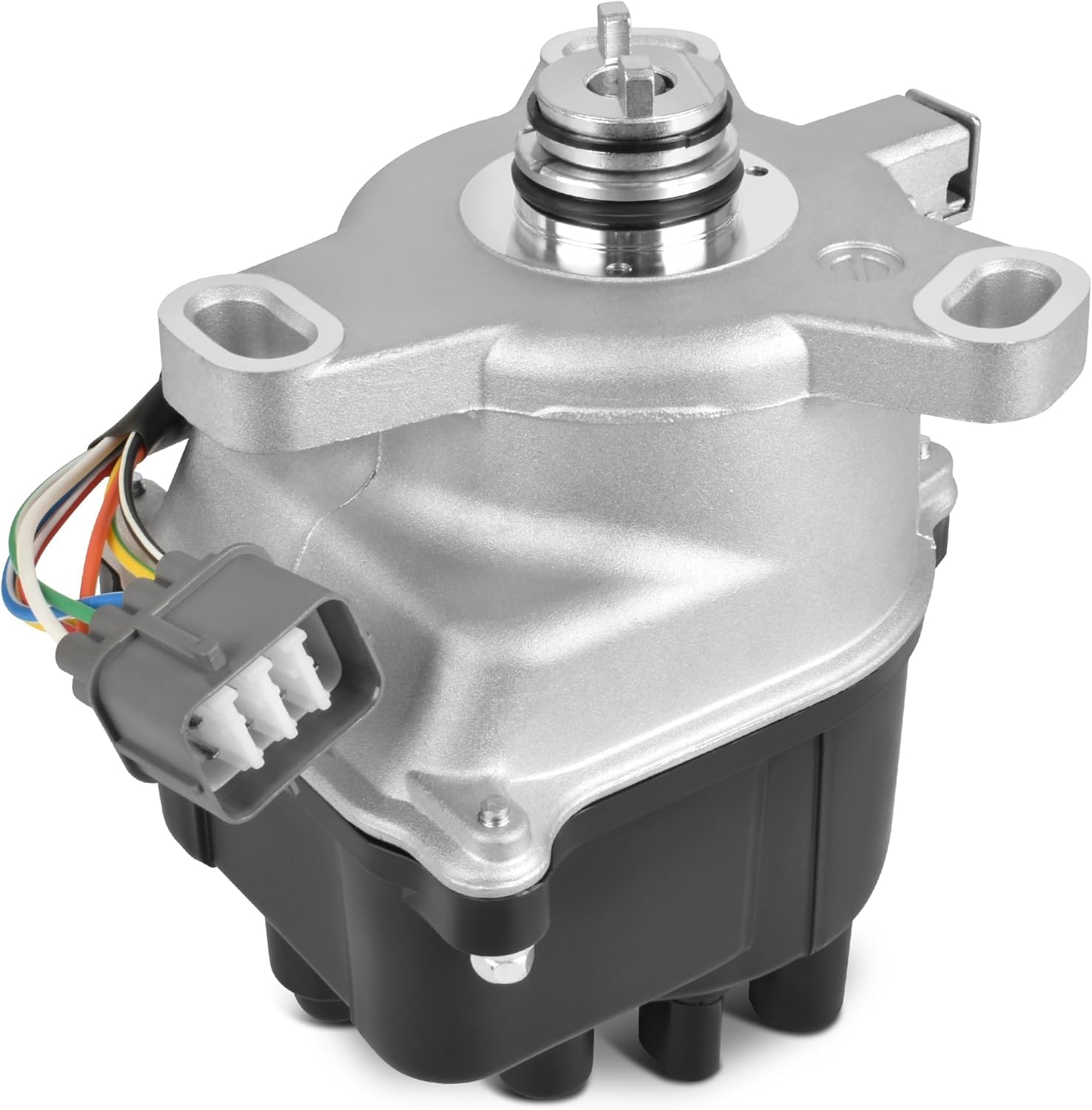 HYR Ignition Distributor with Cap and Rotor Fits Honda CRV CR-V 1999 2000 2001 L4 2.0L, Replace TD-74U TD74U 30105-P6T-T01 30100-P6T-T01