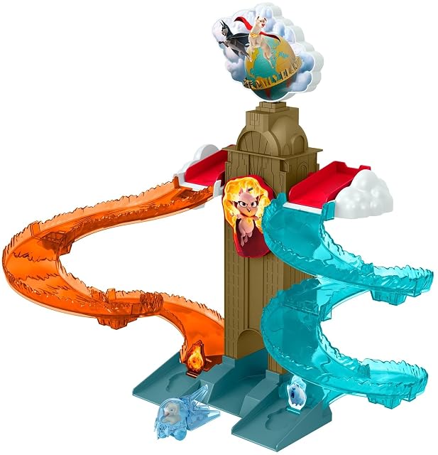 Fisher-Price DC Comics DC Liga de Super Mascotas Set de Juego para Coches de Juguete