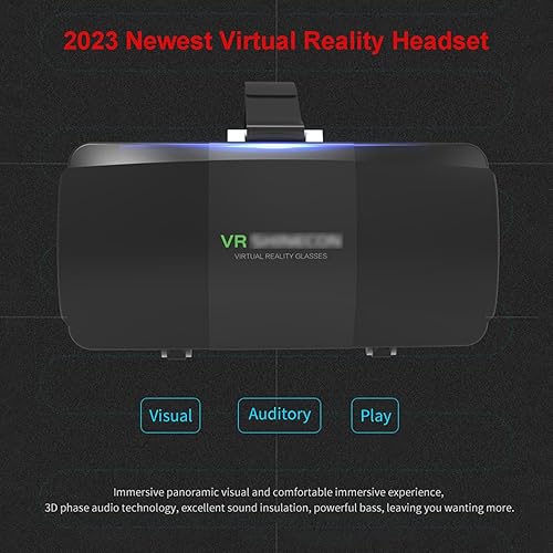 Miniatura 2 de Virtual Reality Headsets to Play GamesMovies for AdultsKids, 3D VR Glasses Compatible iOS and Android Smartphones 4.7-7.8in, 2023 New vr Headset Set