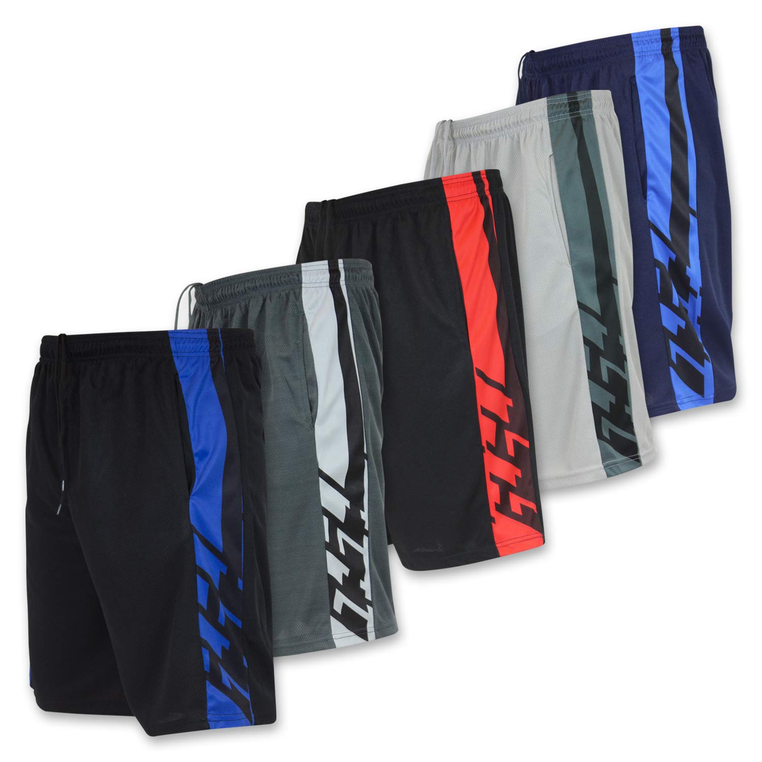 Real Essentialsmens Re Men's Mesh Shorts Shorts