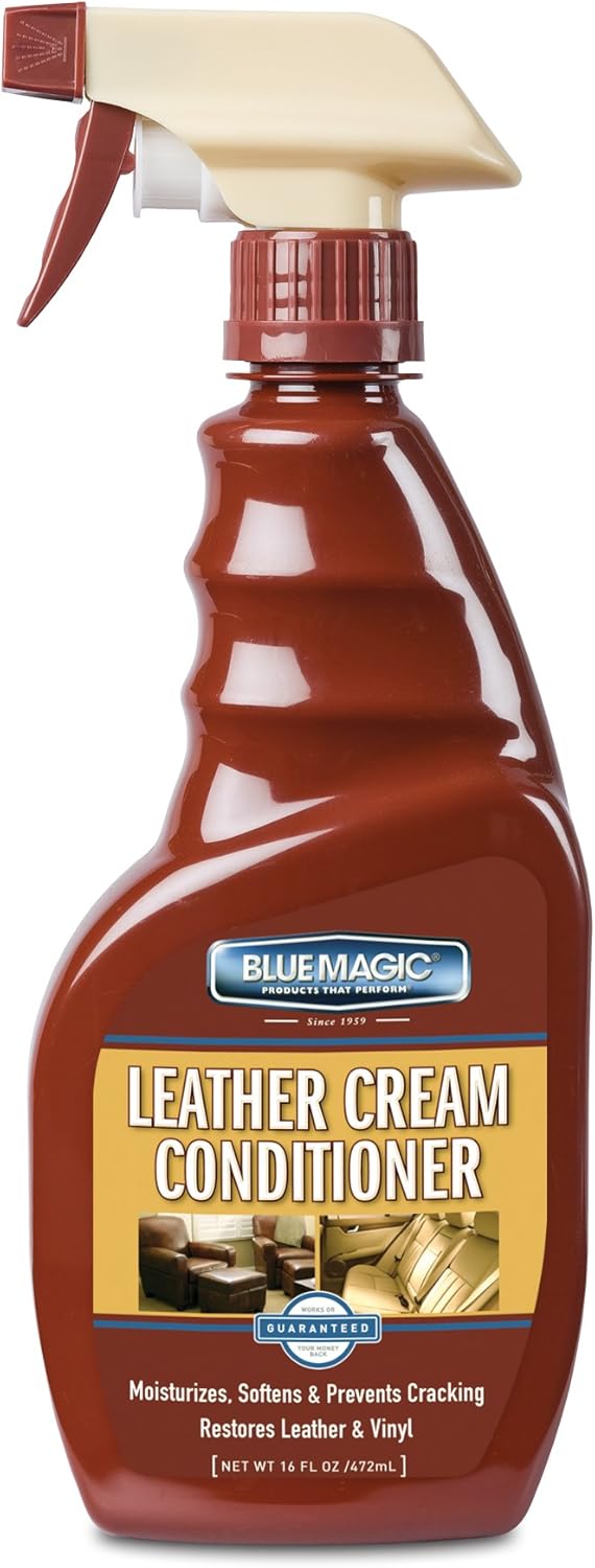 Acondicionador Blue Magic 850 de cuero en crema, 16onzas líquidas , 0, Marrón Colombia