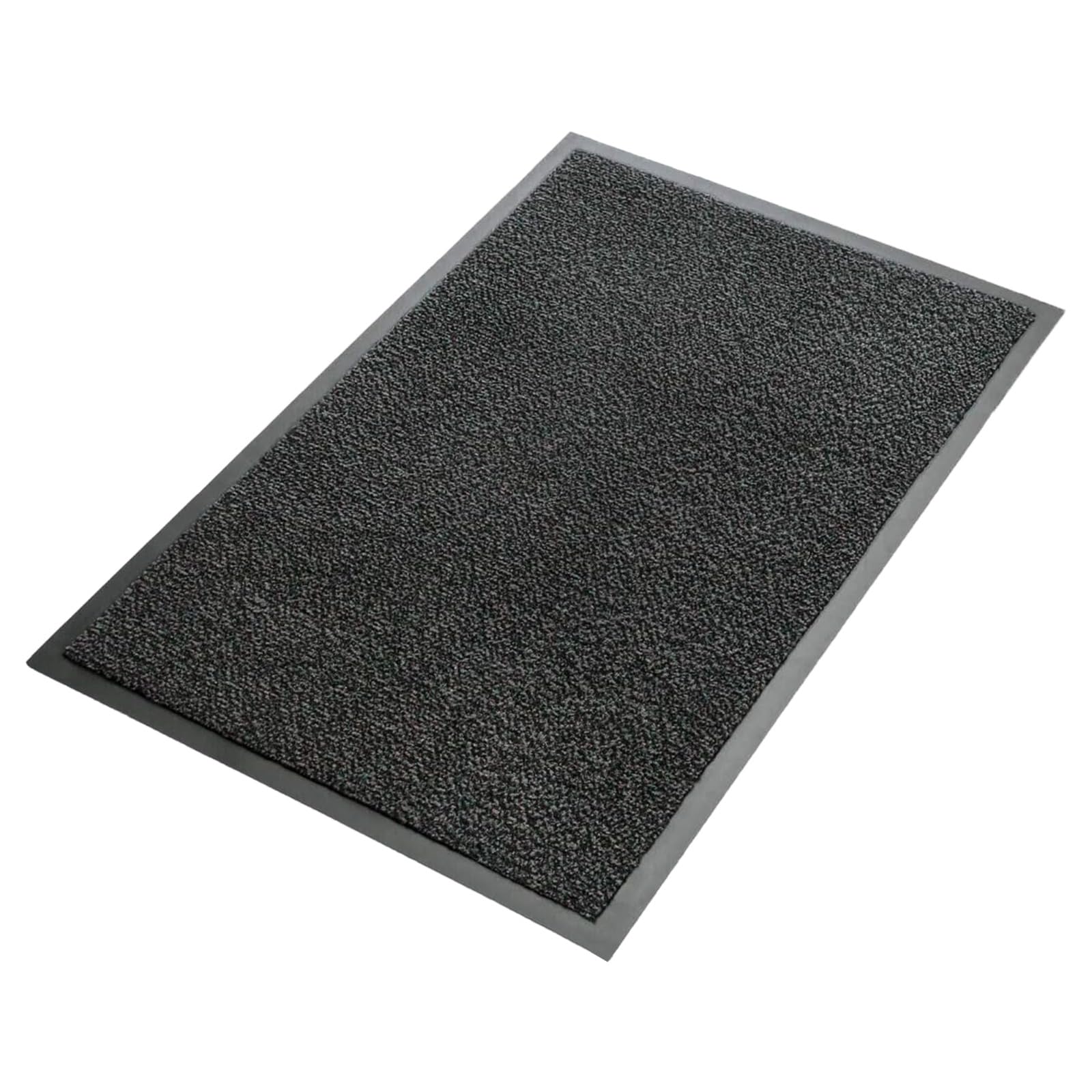Felpudo Entrada casa Grande - Felpudo Grande 180 x 115 cm - Alfombra Entrada casa - Alfombra Entrada casa Exterior - Alfombra Oficina - Felpudo Antideslizante Oficina (Gris, 180 x 115cm)