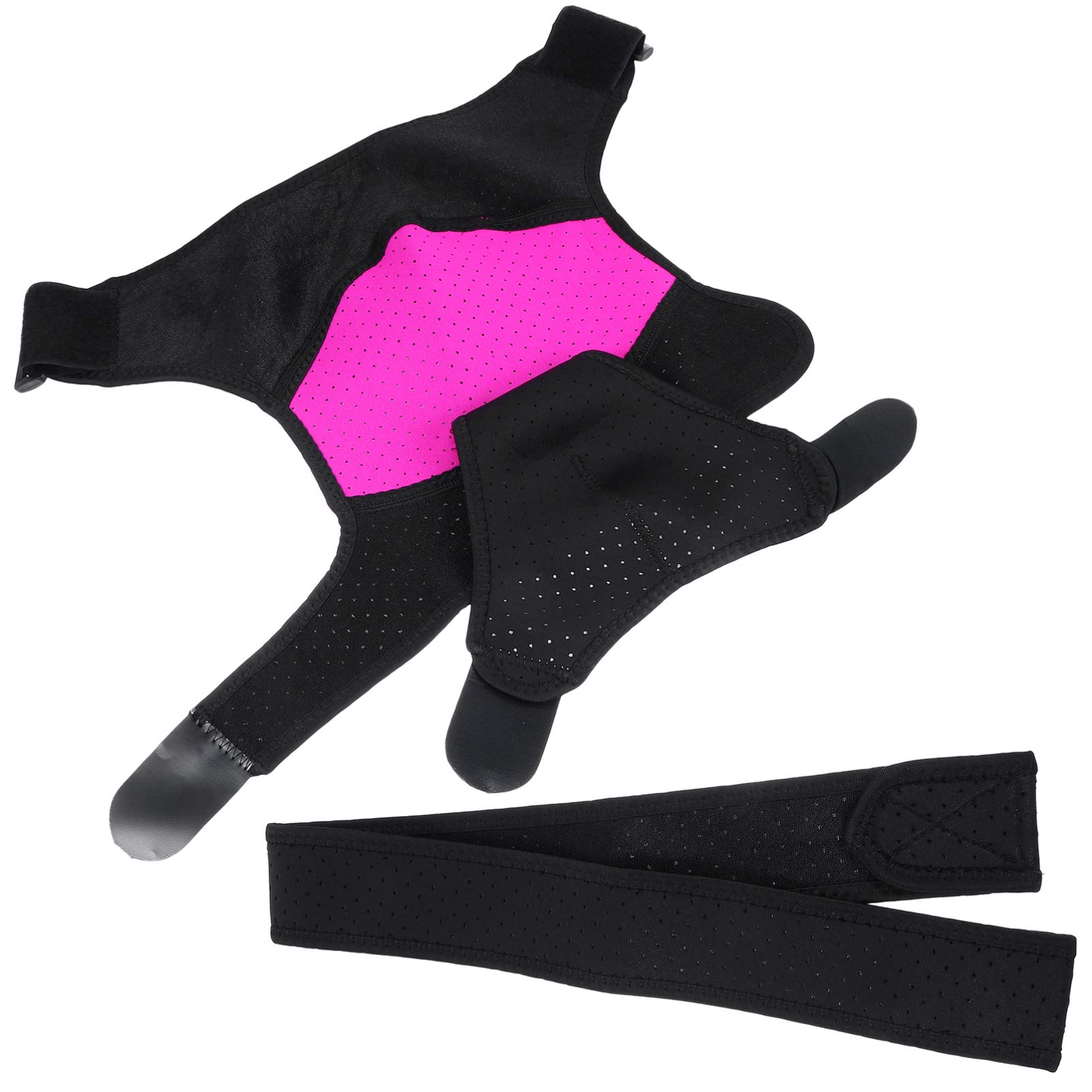 minkissy Rosy Shoulder Protect Brace Foam Rubber Sport Shoulder Compression Polyester Shoulder Support Brace Dislocate Shoulder Brace