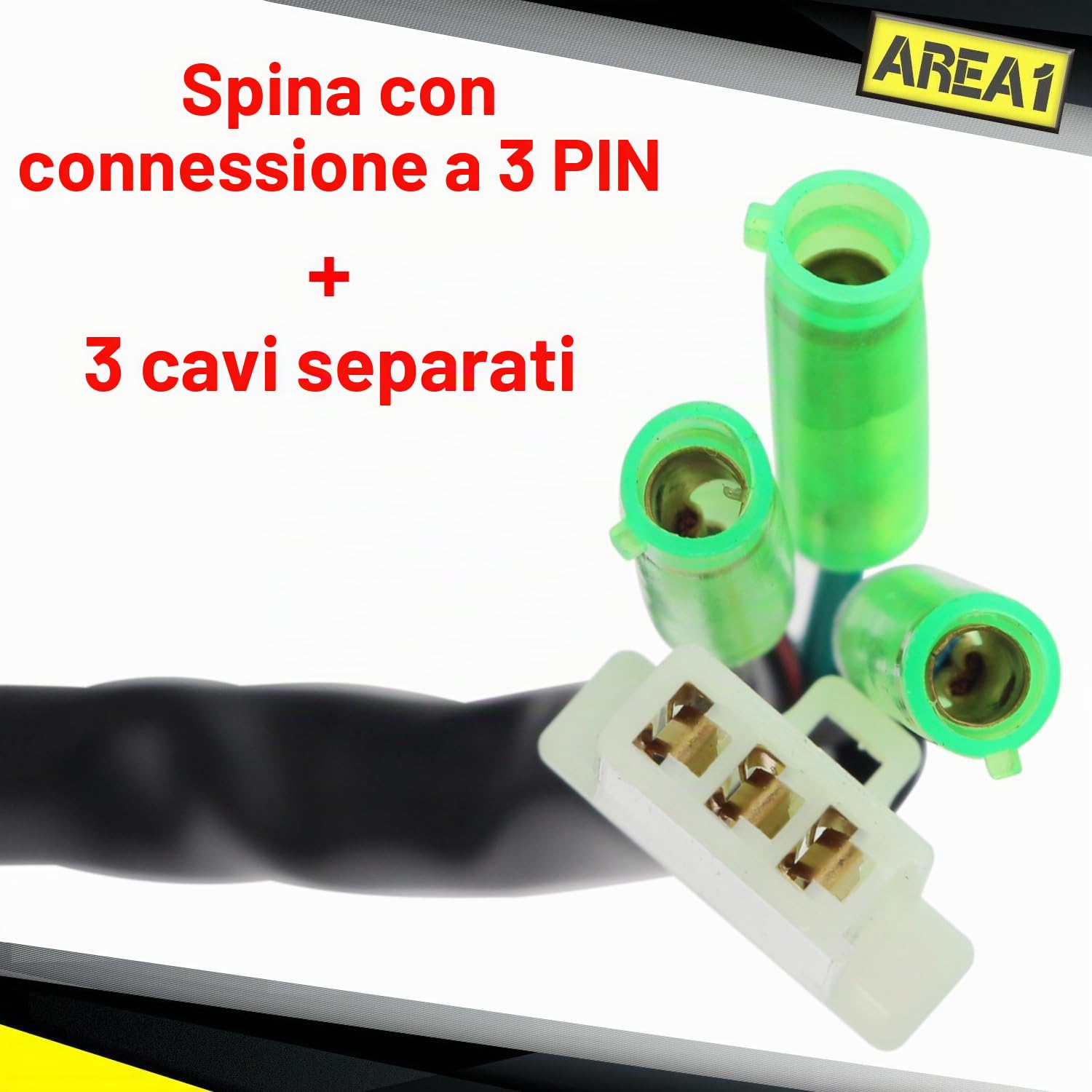 Area1 Statore/Generatore di Ricambio per Scooter 50cc 2T – Compatibile con ATU Explorer, AGM, Nova Motors, GT Union, Longjia, Mawi, RS, Ultima, Sprint, Tauris, Benero, TNG, Jack-Fox, Forstinger