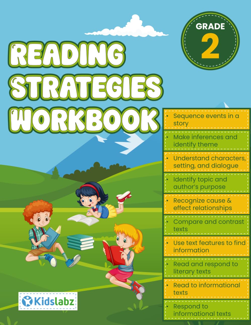 Grade 2 Reading Strategies Workbook (Grade 2 Literacy Workbook Series)