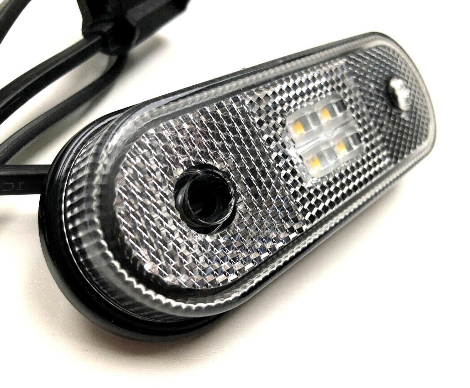 Juego de luces LED traseras para remolque, luces de gálibo LED, cable de 13 pines, 5 m
