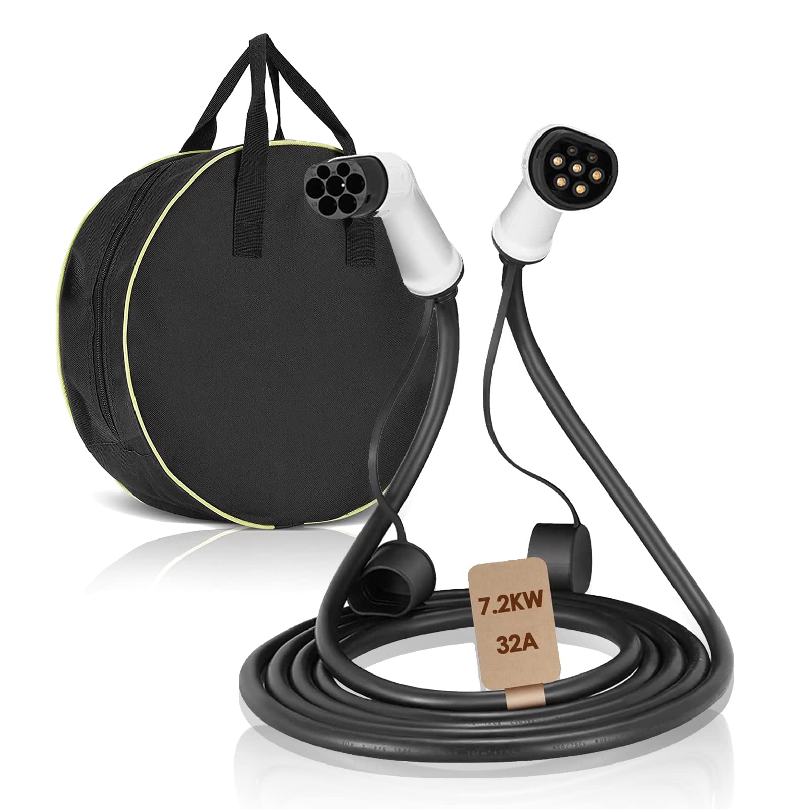 Buy TOPQSC EV/Electric Vehicle Charging Cable, Type 2 to Type 2 32 A