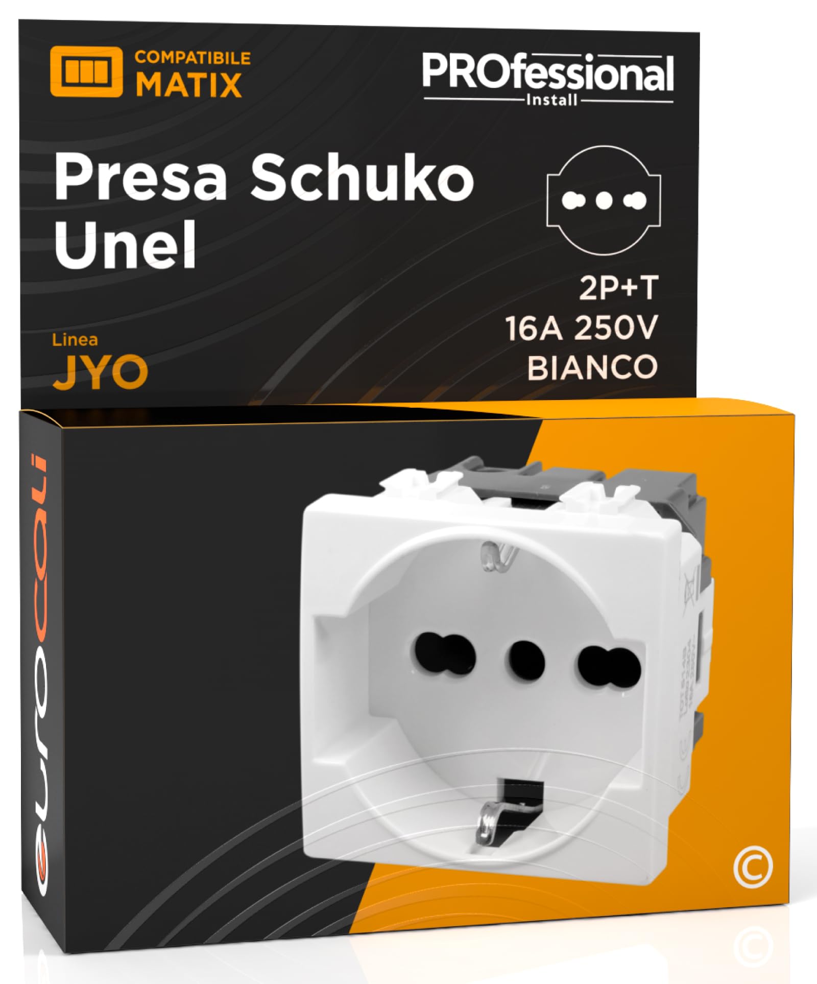 Frutti Serie Compatibile Bticino Matix Interruttore Presa Shuko Usb Lan