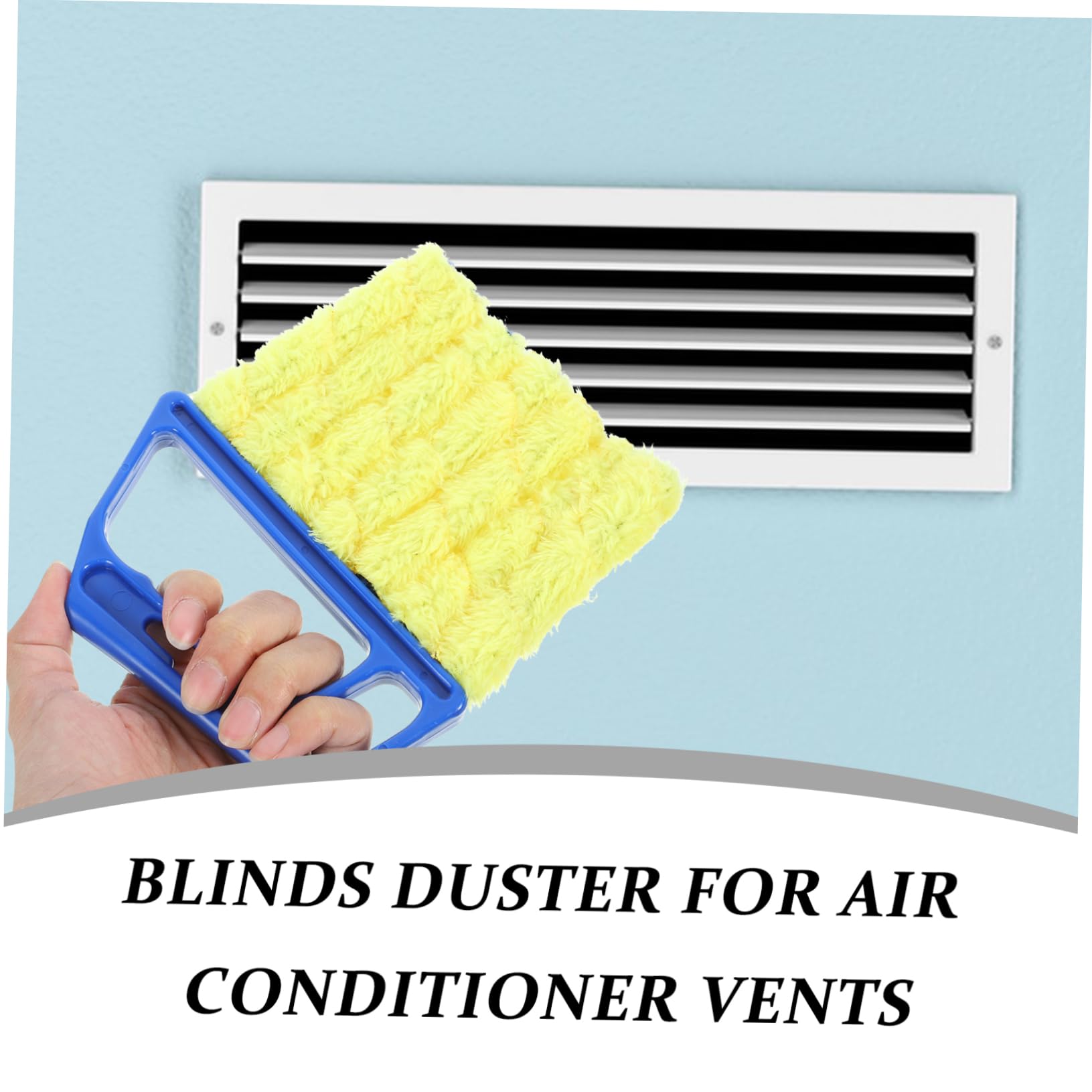 FRCOLOR 20piezas Herramientas De Limpieza para Persianas Duster para Ventanas y Conductos De Aire Cepillo De Limpieza Desmontable y Lavable Vibrantes