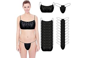 100 Pieces Disposable Bra and Panty Sets