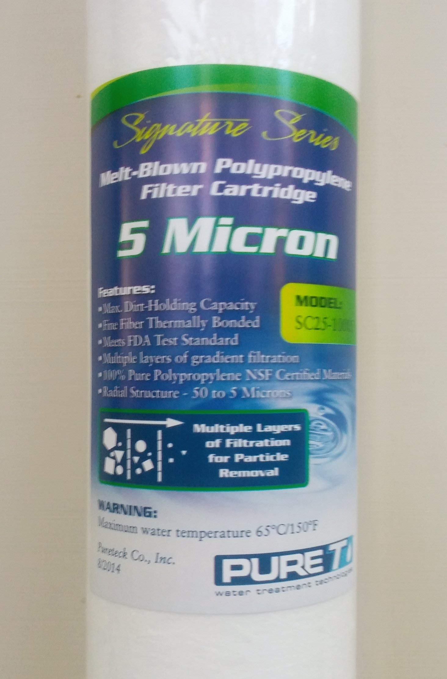 PIPROX Sediment Filter Cartridge 5 Micron, 2-1/2
