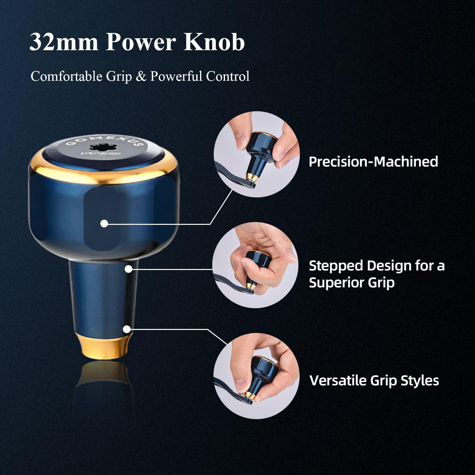 Amazon.com: GOMEXUS Power Handle Compatible for Shimano Calcutta