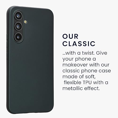 Miniatura 10 de kwmobile Funda compatible con Samsung Galaxy A50 - Funda de silicona TPU con acabado suave - remolino de coco