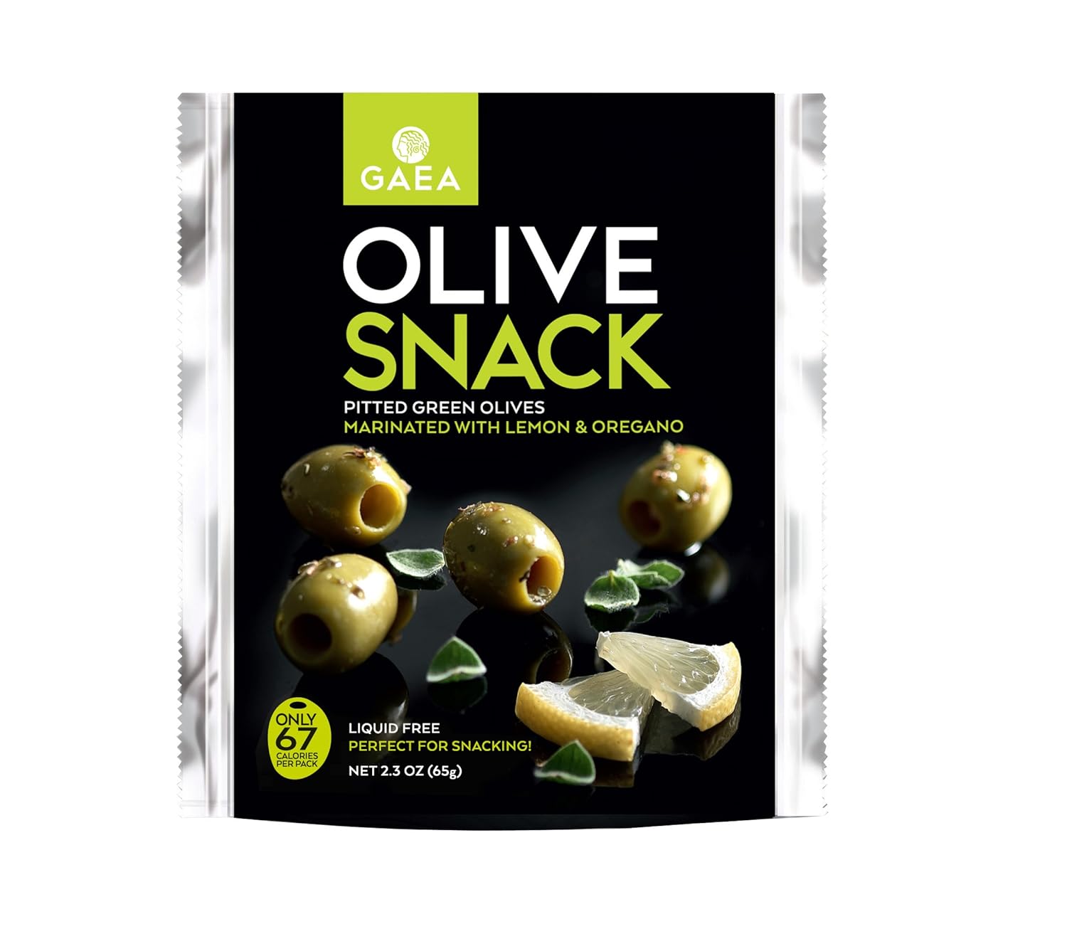 Cat Cora's Kitchen Pitted Green Olives, Oregano and Lemon, 2.3 Ounce (Pack of 8)