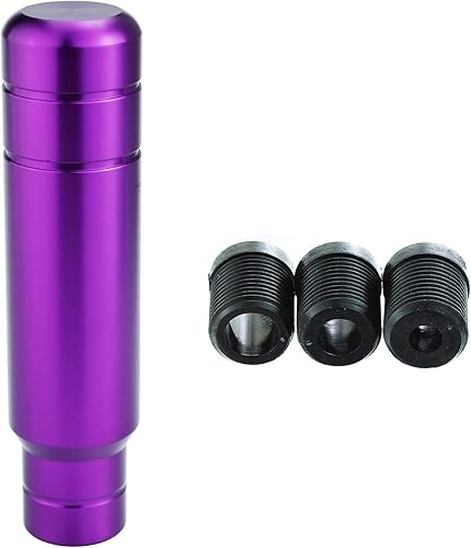 Miniatura 102 de Abfer Pomo de palanca de cambios pesado de metal, palanca de cambios de aleación de aluminio de 5 pulgadas, mango de palanca de cambios que se