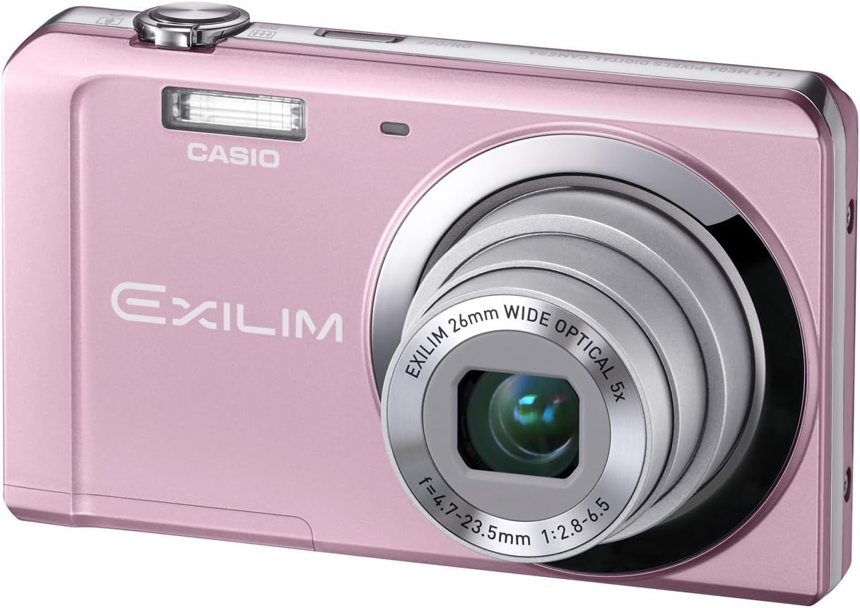 CASIO EXILIM ピンク デジタルカメラ Casio Exilim Ex Zs5 Pink 14 Mp Stylish And Slim | Desertcart INDIA