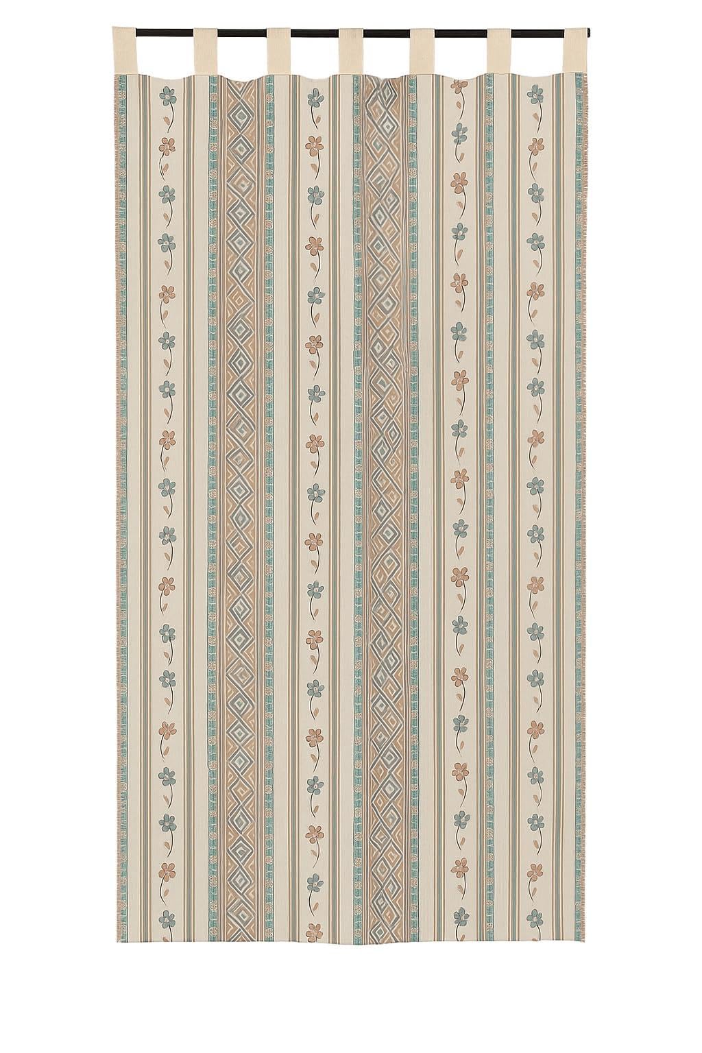Mercatienda Cortina de Calle alpujarra aceitunera de Trabillas 140 x 260cm para Puertas Ventanas y Patios Interior Exterior confeccionadas en España.