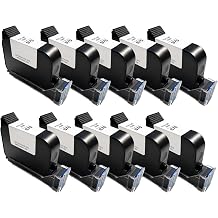 Quick-Dry Ink Cartridge for Handheld Inkjet Printer - 42ML, 2-3s Fast Drying, 2-12.7mm 0.078-0.5" Printing Height, Multi-Material Adhesion for Coding & Marking, 10-Pack
