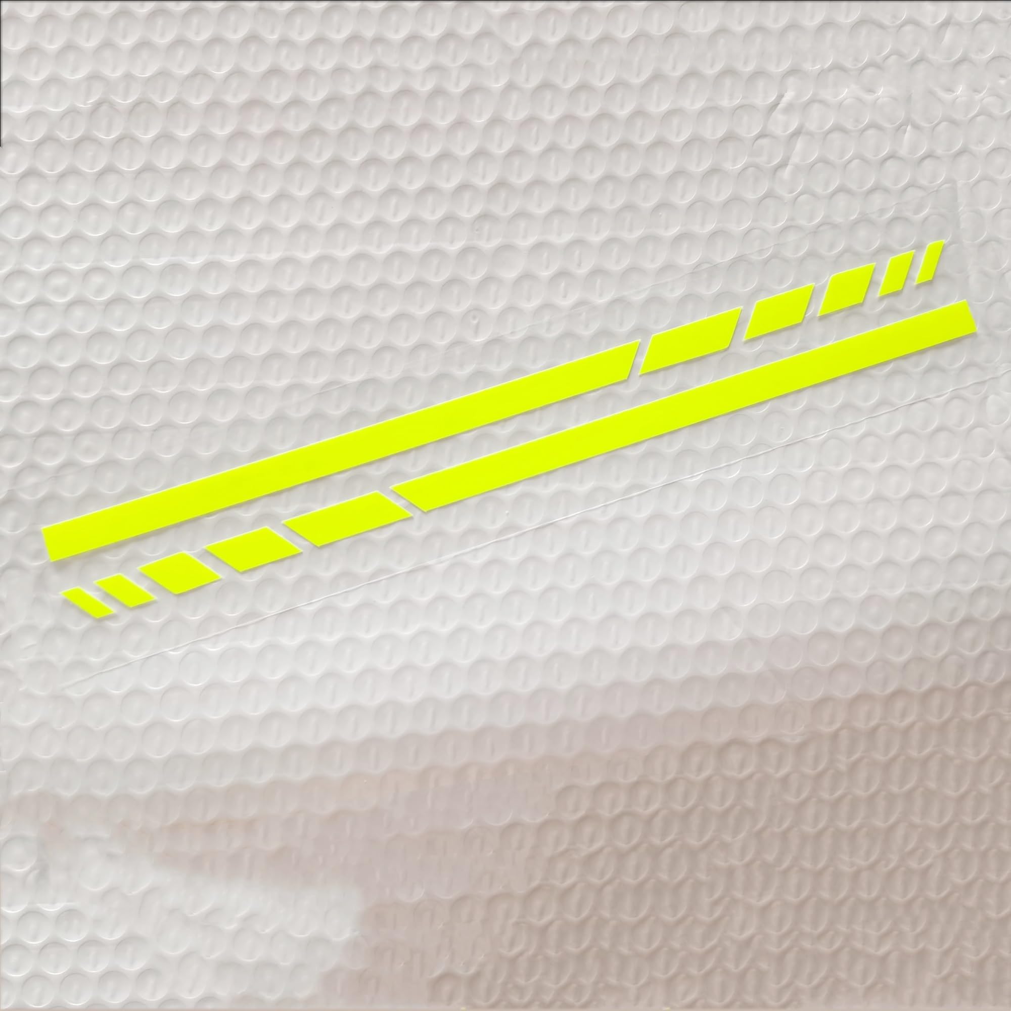 HAfgDJ Motorcycle Front F&Ender Universal Stickers Waterproof Motorbike Reflective Decal