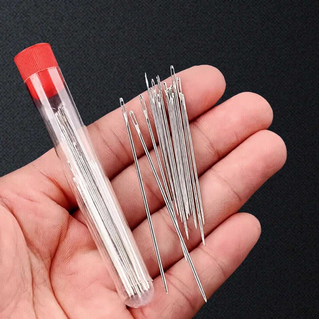 37PCS Sewing Tool Set, Needles Thread Hand Repair Tools, Portable DIY Hand Made Craft Set, Sewing Working Kit for Beginners, Professional DIY Lovers (1SET)