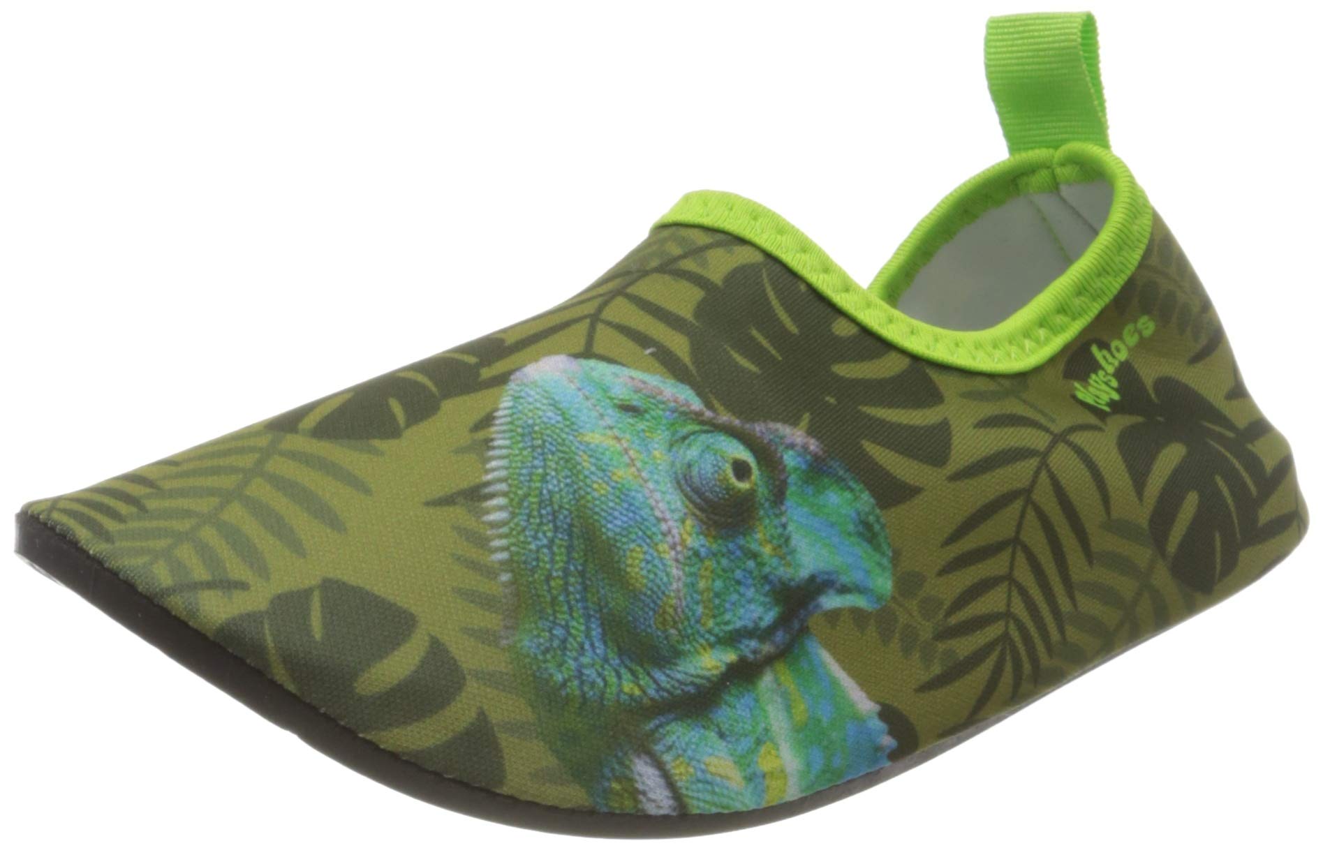 Playshoes Uv-Schutz Barfuß-Schuh Chamäleon, Unisex Kids’ Water Shoes, Green (Oliv 34), 7.5 UK (24/25 EU)