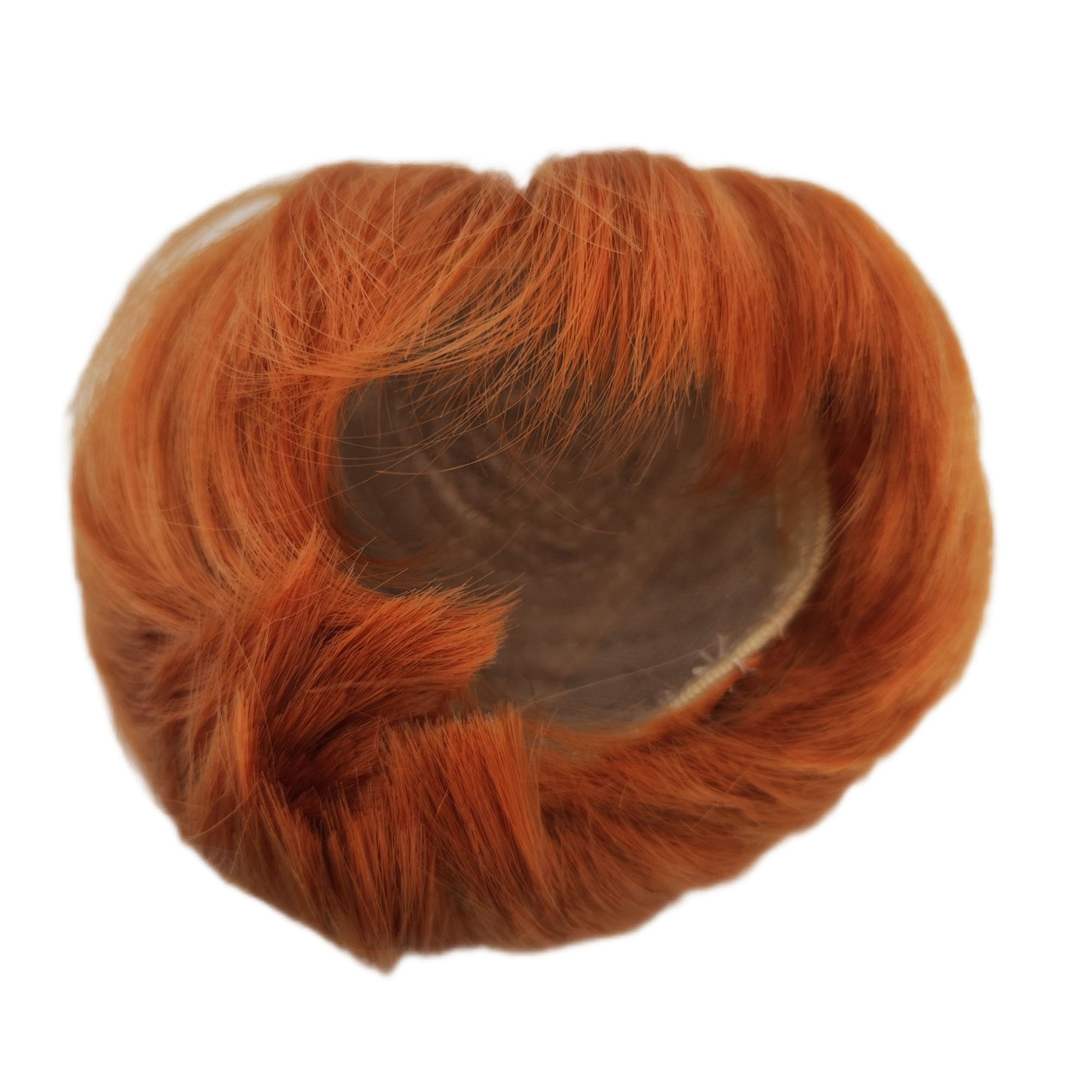 bjd sd 1/4 Uncle Antique Doll Wig Carrot Color Hair Set Cute Short Hair