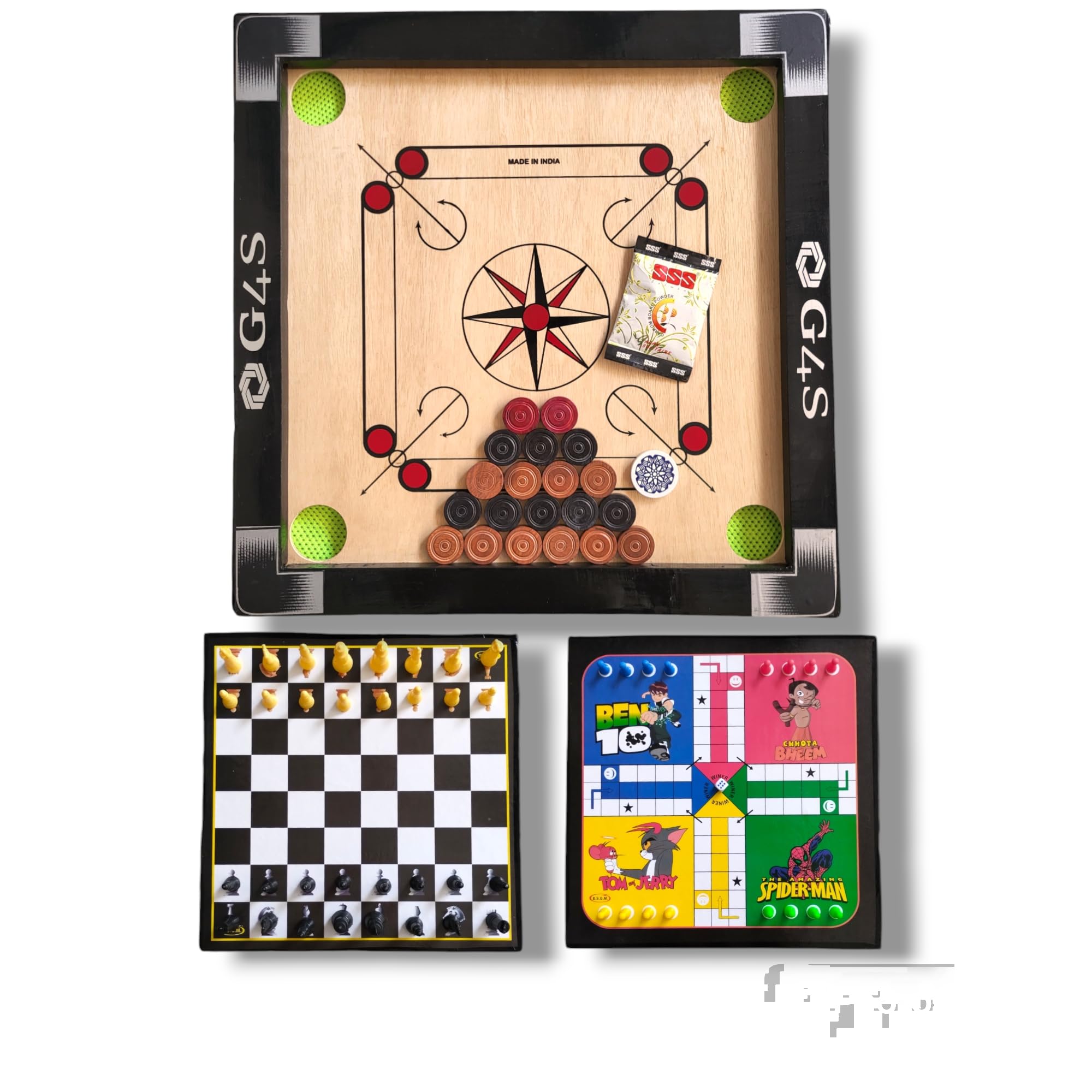See full amazon price history chart for G4S Carrom Board for Kids 20 inches Glossy Finish with Carrom Board Coins, Carrom Board Striker and Magic boric Powder, with Chess Board and Ludo Board Game Carrom Awaits! G4S Carrom Board for Kids 20 inches Glossy Finish with Carrom Board Coins, Carrom Board Striker and Magic boric Powder, with Chess Board and Ludo Board Game Carrom Awaits! (B0D3Y2T52V) Amazon Price History, Amazon Price Tracker
