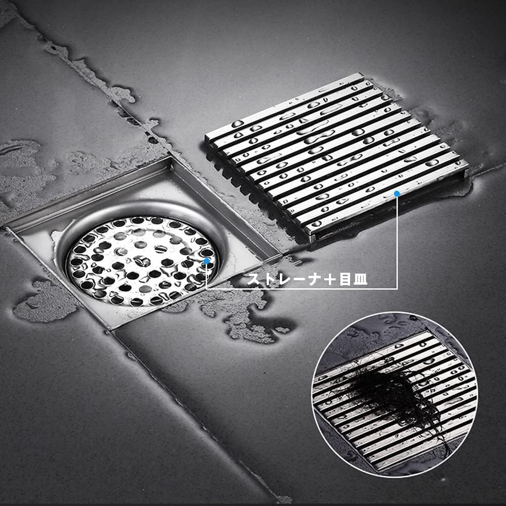 大型 ステンレス製 バスタブ 排水口付き ステンレス浴槽排水栓の