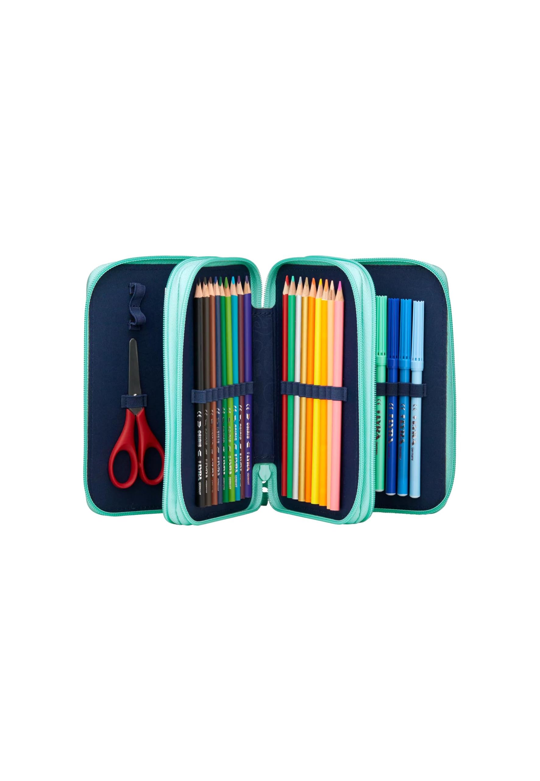 Ergobag Maxi Mäppchen Bärlaxy Lila