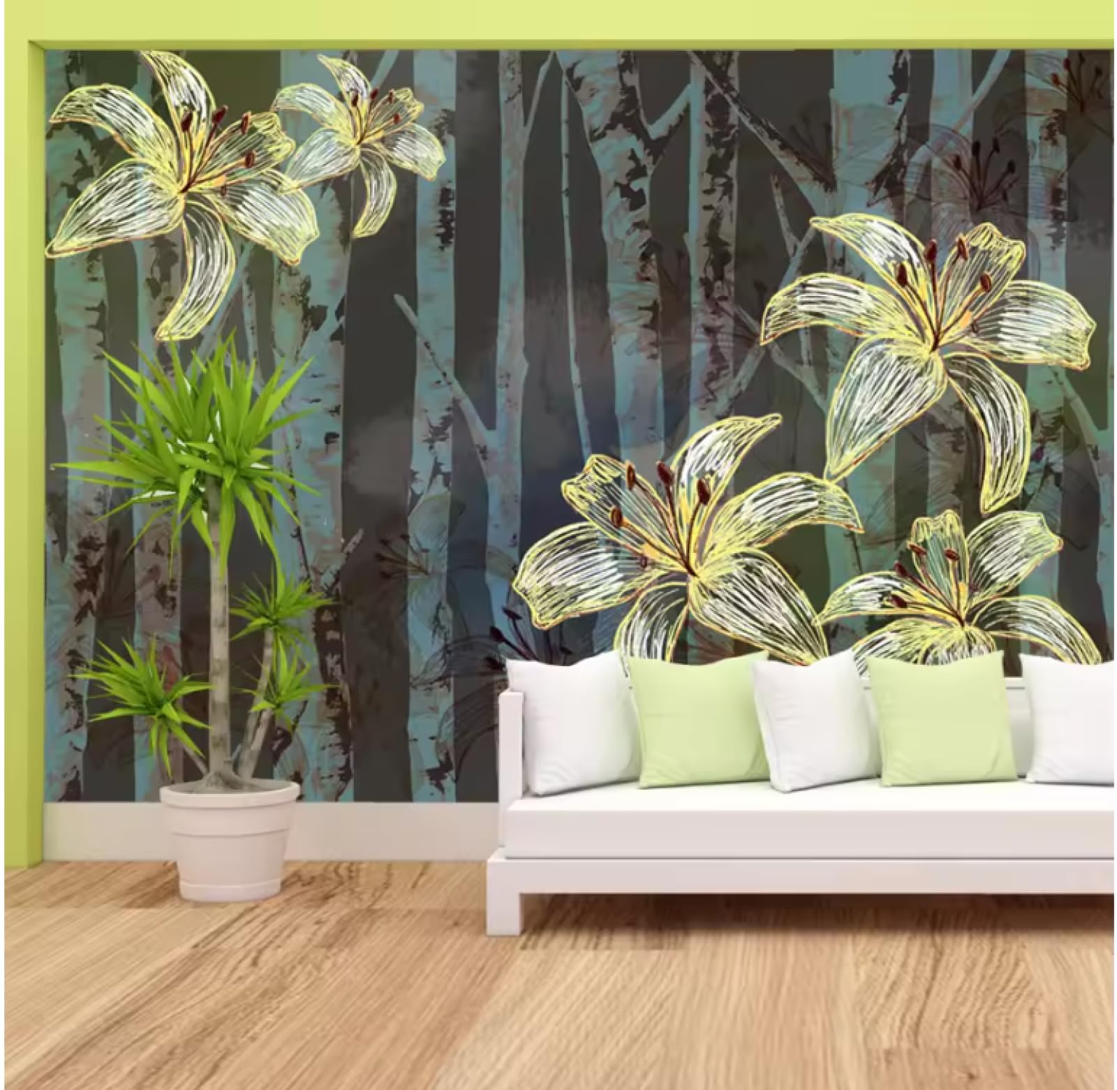 Tapety sypialnia ściany drzewo tapeta tapety tapety wystrój domu tapeta 3D, 3D, 200 x 140 cm