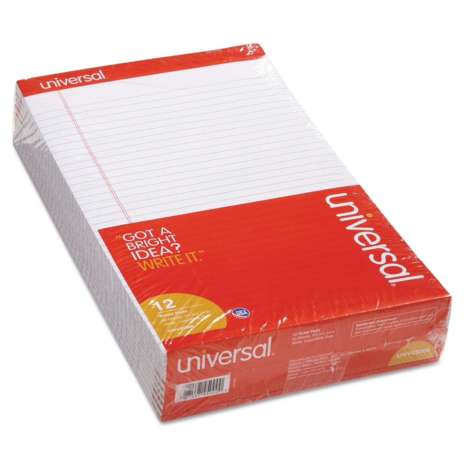 Perforated Edge Writing Pad 12 Pack