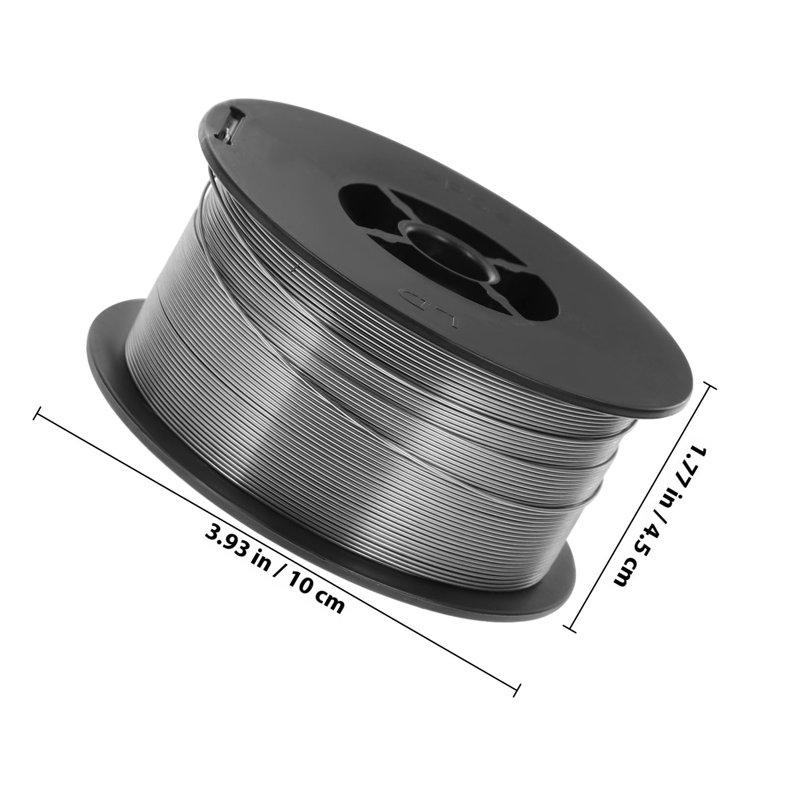 ifundom Filo di Saldatura in Acciaio al Carbonio 0,8 Mm 1 Kg senza Gas Anima Animata per Lavori Strutturali e Fabbricazione Azione D'arco Omogenea e Copertura Completa della Scoria