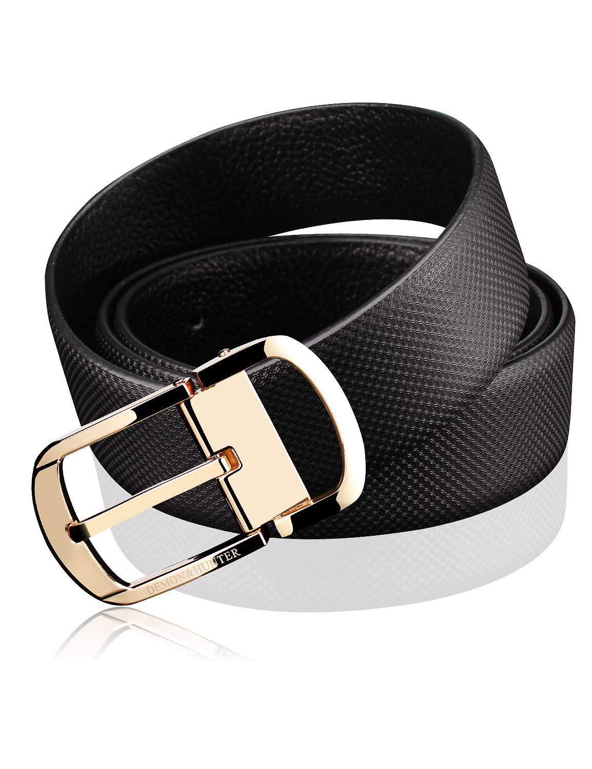 Demon&Hunter PBL Series Men's Pin Buckle Belt H00504(110CM)